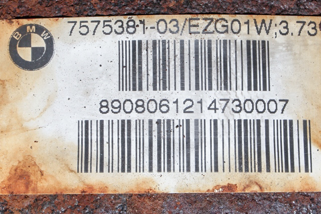 Kardang klokke bak til BMW X3 2007-2010 (Fase 2) (E83) (E83) (BMW|7 575 381|)