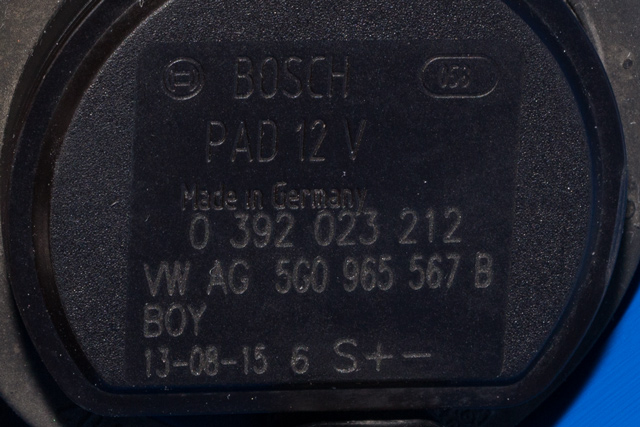 Sirkulasjonspumpe til VW E-Up 2013-2019  (BOSCH|0 392 023 212|5G0 965 567 B|)