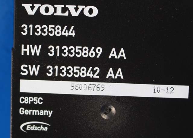 Styreenhet elektrisk bakluke til Volvo XC70 2008-2013 (Type II, Fase 1) (VOLVO|31335844|)
