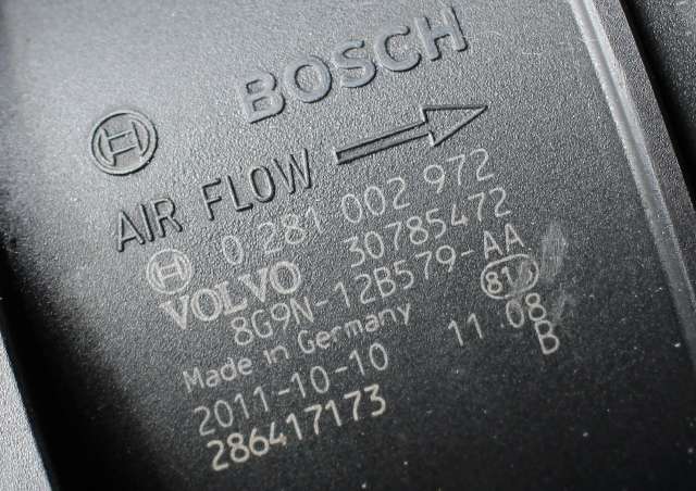 Luftmengde/luftmassemåler til Volvo XC60 2008-2013 (Type I, Fase 1) (BOSCH|0 281 002 972|30785472|)