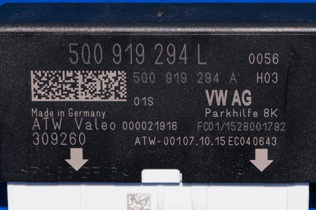 Styreenhet parkering til VW Passat 2015-2019 (Fase 1) (B8) (B8) (VAG|5Q0 919 294 L|)