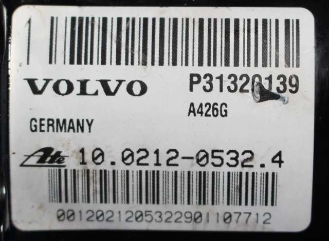 ABS sentral til Volvo XC60 2008-2013 (Type I, Fase 1) (VOLVO|P31320139|)