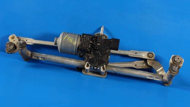 Viskermotor frontrute komplett m/overføring til VW Polo 2009-2014 (Type V, Fase 1) (BOSCH|0 390 241 566|6R1 955 199 A|)