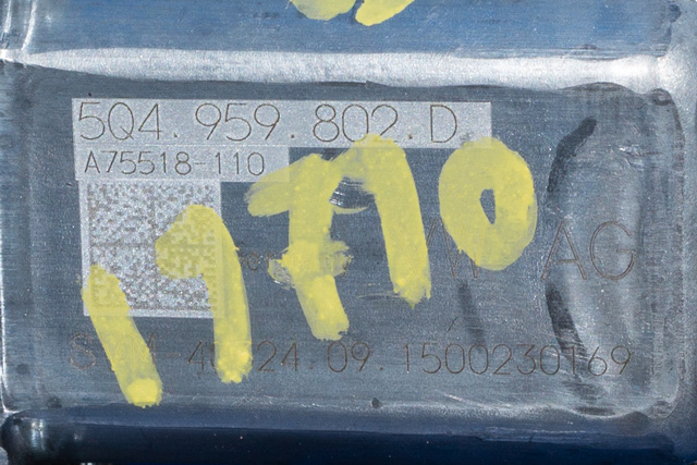 Ruteheis venstre bak til VW Passat 2015-2019 (Fase 1) (B8) (B8) (VAG|5Q4 959 802 D|)