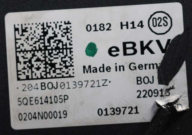 Bremsekraft-forsterker til VW Passat 2015-2019 (Fase 1) (B8) (B8) (VAG|5QE 614 105 P|)