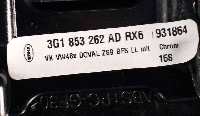 Dashbord diverse til VW Passat 2015-2019 (Fase 1) (B8) (B8) (VAG|3G1 853 262 AD|)