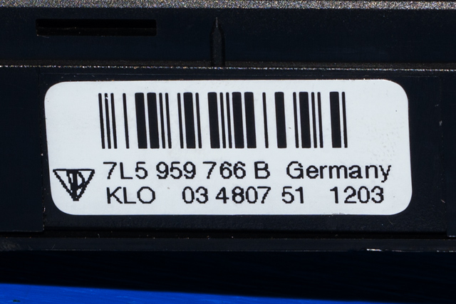 Bryter diverse til Porsche Cayenne 2002-2006 (Fase 1) (9PA) (9PA) (VAG|7L5 959 766 B|)