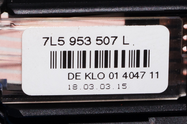 Bryter combi til Porsche Cayenne 2002-2006 (Fase 1) (9PA) (9PA) 