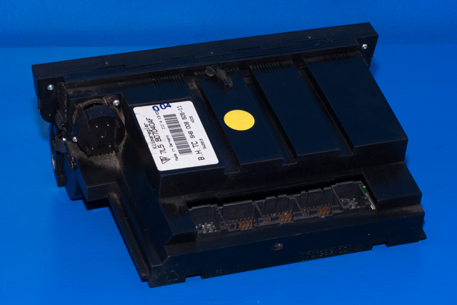 Varmeapparat betjening til Porsche Cayenne 2002-2006 (Fase 1) (9PA) (9PA) (HELLA|5HB 008 505-11|7L5 907 040 AF|)