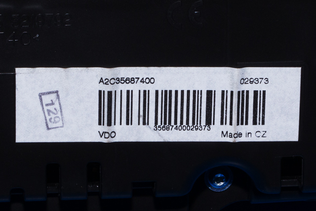 Instrumentpanel til VW Passat 2011-2015 (B7) (B7) (VAG|3AA 920 870 J|)