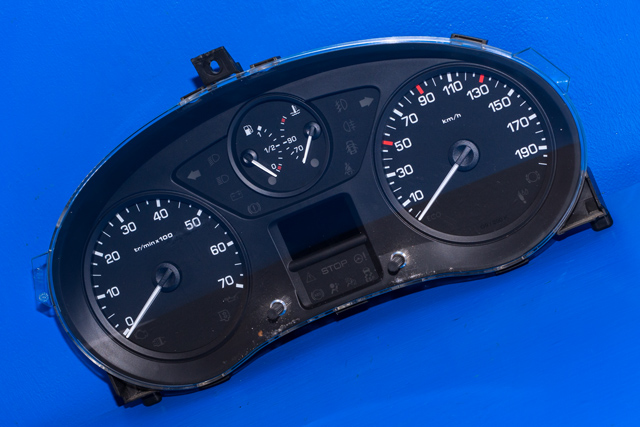 Instrumentpanel til Citroën Berlingo 2008-2015 (Type II, Fase 1) (MARELLI|L8S8LH531|96 669048 80|)
