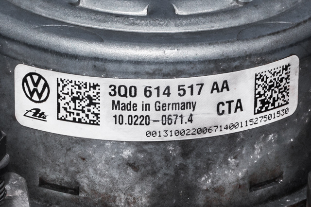ABS sentral til VW Passat 2015-2019 (Fase 1) (B8) (B8) (VAG|3Q0 614 517 AA|3Q0 907 379 AA|)