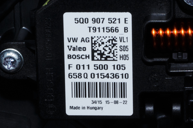 Varmeapparat motor til Audi A3 2012-2016 (Type III, Fase 1)  (VAG|5Q1 819 021 B|)