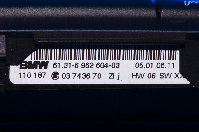 Bryter setevarme til BMW 1-Serie 2004-2011 (E81/E82/E87/E88) (E81/E82/E87/E88) (LUK|03 7436 70|61.31-6 962 604|)