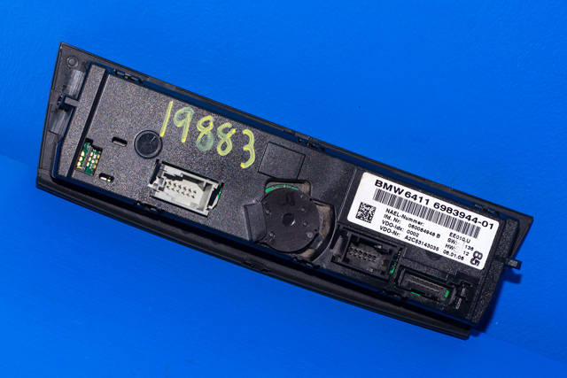 Varmeapparat betjening til BMW 1-Serie 2004-2011 (E81/E82/E87/E88) (E81/E82/E87/E88) (VDO|A2C53143035|64.11-6 983 944|)