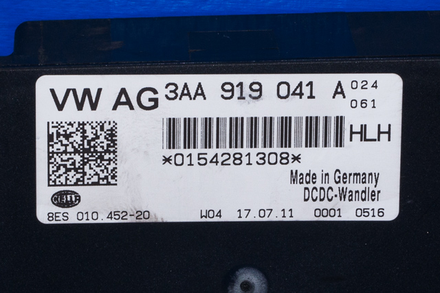 Styreenhet diverse til VW Golf, Plus/Cross 2009-2013 (Fase 2) (HELLA|8ES 010 452-20|3AA 919 041 A|)
