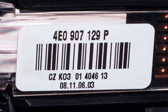 Bryter combi til Audi A8 2003-2010 (Type II)  (VAG|4E0 953 549 B|)