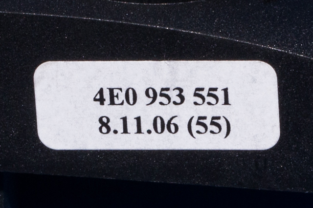 Bryter diverse til Audi A8 2003-2010 (Type II) (VAG|4E0 953 551|)