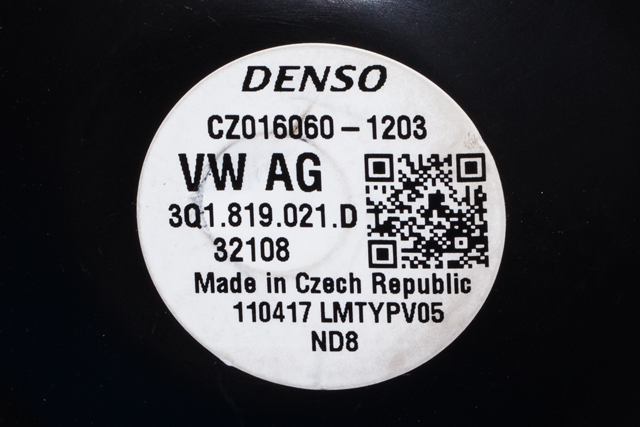 Varmeapparat motor til VW Passat 2015-2019 (Fase 1) (B8) (B8) (VAG|3Q1 819 021 D|)