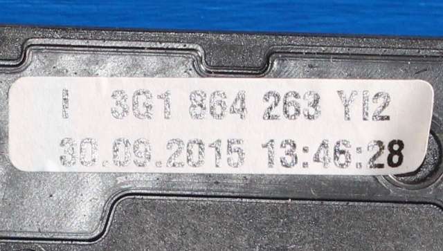 Bryter diverse til VW Passat 2015-2019 (Fase 1) (B8) (B8) (VAG|3G1 864 263|)