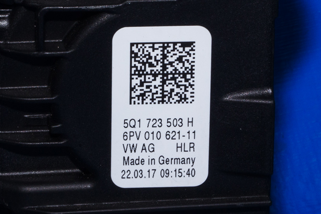 Pedal gass til VW Passat 2015-2019 (Fase 1) (B8) (B8) (HELLA|6PV 010 621-11|5Q1 723 503 H|)
