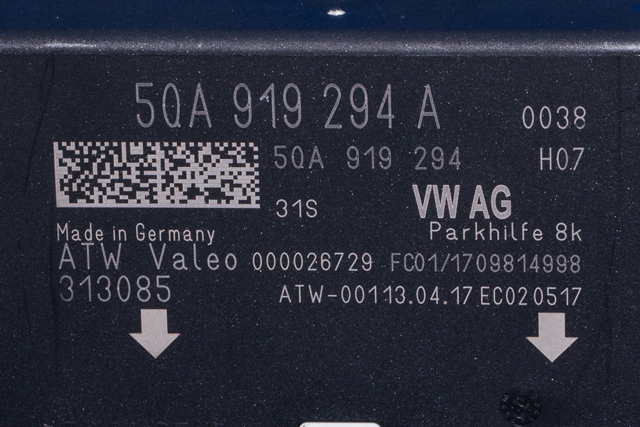 Styreenhet parkering til VW Passat 2015-2019 (Fase 1) (B8) (B8) (VAG|5QA 919 294 A|)