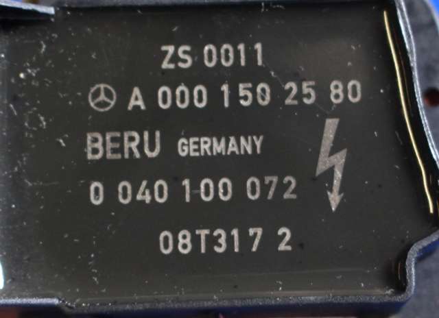 Coil til Mercedes C-Klasse 2007-2011 (Fase 1) (W204) (W204) (MERCEDES|A 000 150 25 80|)