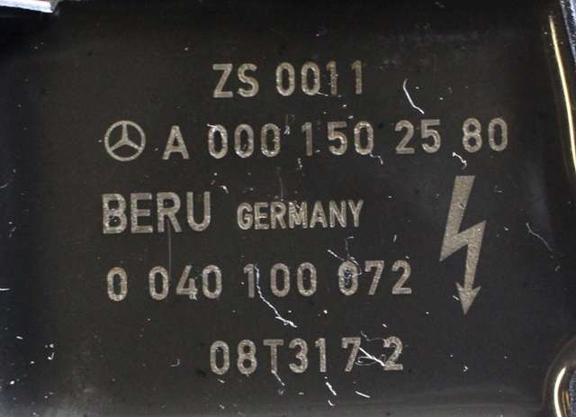 Coil til Mercedes C-Klasse 2007-2011 (Fase 1) (W204) (W204) (MERCEDES|A 000 150 25 80|)