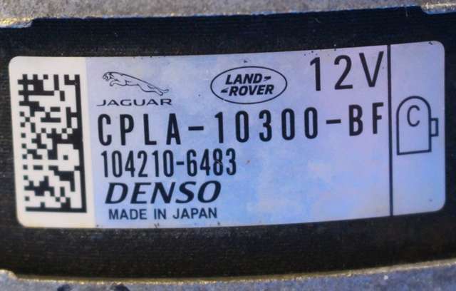 Dynamo diesel til Land Rover Discovery 2017-->> (Type V) (DENSO|104210-6483|CPLA-10300-BF|)