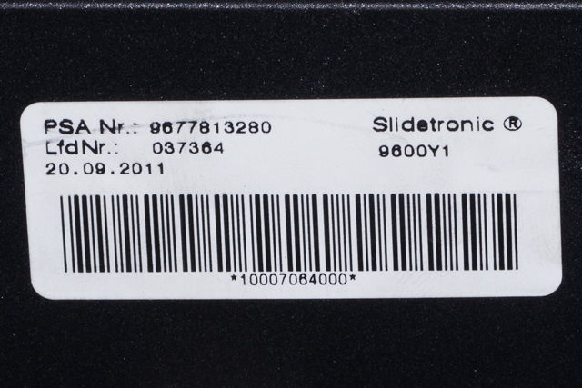 Girstang/girvelger automat til Citroën C4 2011-2017 (Type II) (CITROEN|96 778132 80|)