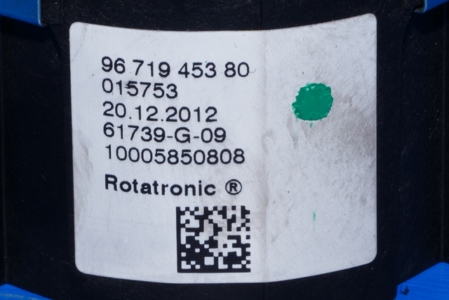 Bryter diverse til Citroën Berlingo 2008-2015 (Type II, Fase 1) (CITREON|96 719453 80|)