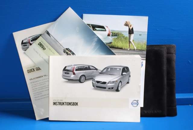 Instruksjonsbok til Volvo V50, 2007-2012 (Fase 2)  