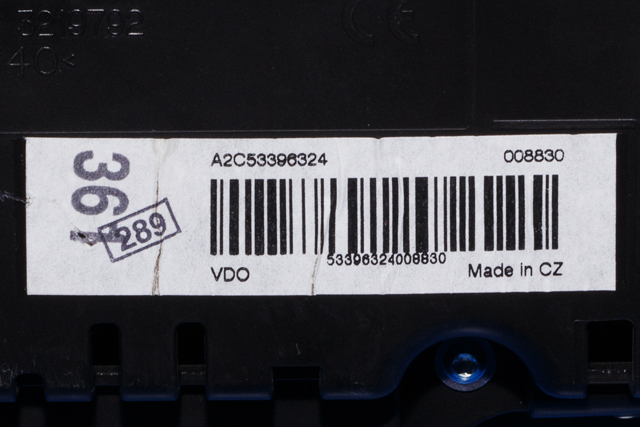 Instrumentpanel til VW Passat 2011-2015 (B7) (B7) (VAG|3AA 920 870 A|)