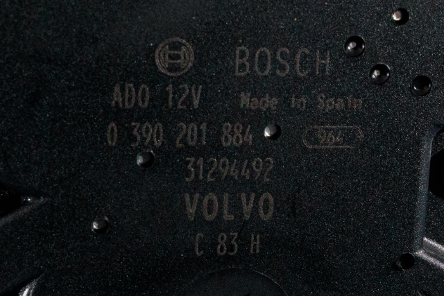 Viskermotor bakrute til Volvo V40 2012-2019  (BOSCH|0 390 201 884|31294492|)