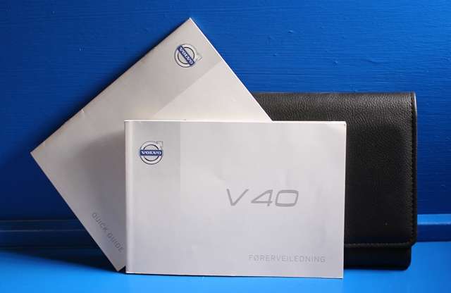 Instruksjonsbok til Volvo V40, 2012-2019  