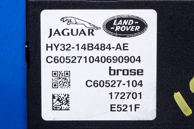 Styreenhet diverse til Land Rover Discovery 2017-->> (Type V)  (LAND ROVER|HY32-14B484-AE|)
