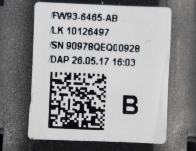 Bryter rattjustering til Land Rover Discovery 2017-->> (Type V)  (LAND ROVER|FW93-6465-AB|)