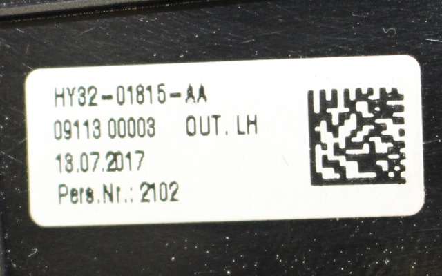 Dashbord friskluftdyse venstre til Land Rover Discovery 2017-->> (Type V) (LAND ROVER|HY32-01815-AA|)