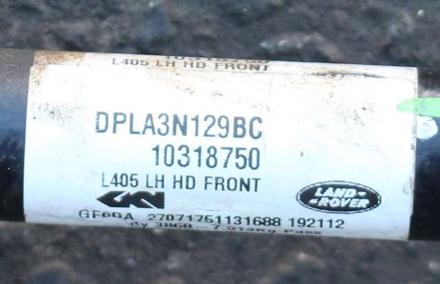 Drivaksel venstre foran, diesel/automat til Land Rover Discovery 2017-->> (Type V) (LAND ROVER|DPLA-3N129-BC|)