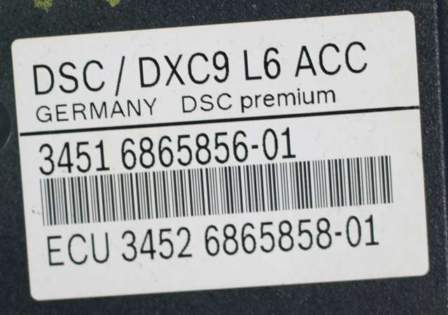ABS sentral til BMW 5-Serie 2010-2017 (F10/F11) (F10/F11) (BMW|34.51-6 856 846|34.51-6 865 856|)