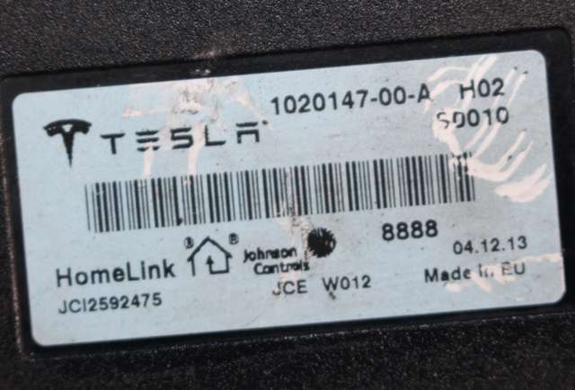 Styreenhet diverse til Tesla Model S 2013-2016 (Fase 1)  (TESLA|1020147-00-A|)