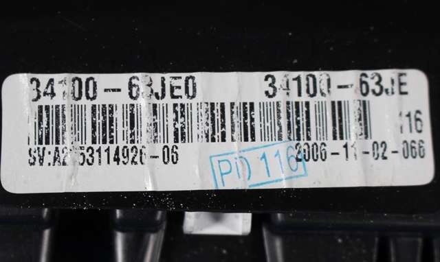 Instrumentpanel til Suzuki Swift 2005-2010  (SUZUKI|34100-63JE0|)