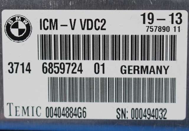 Styreenhet diverse til BMW 5-Serie 2010-2017 (F10/F11) (F10/F11) (BMW|6 859 724|)