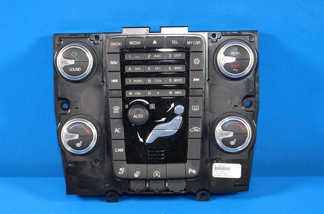 Bilstereo navigasjon betjeningspanel til Volvo V60/V60 CC, 2013-2018 (Type I, Fase 2) (VOLVO|31398587)
