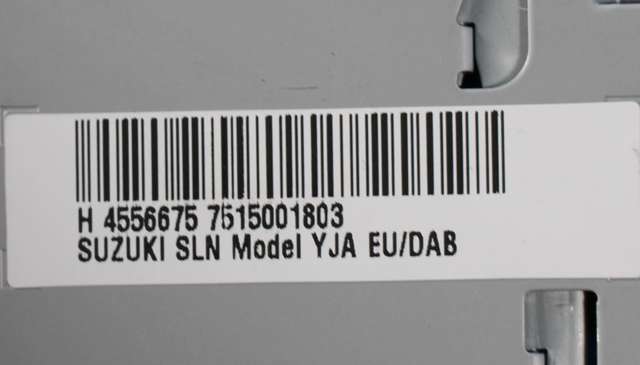 Bilstereo navigasjon til Suzuki Ignis 2016-->> (Type II) (BOSCH|7 515 001 803|39920-62RA3|)
