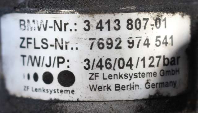 Servo pumpe mekanisk til BMW X3 2003-2006 (Fase 1) (E83) (E83) (ZF|7692 974 541|3 413 807|)