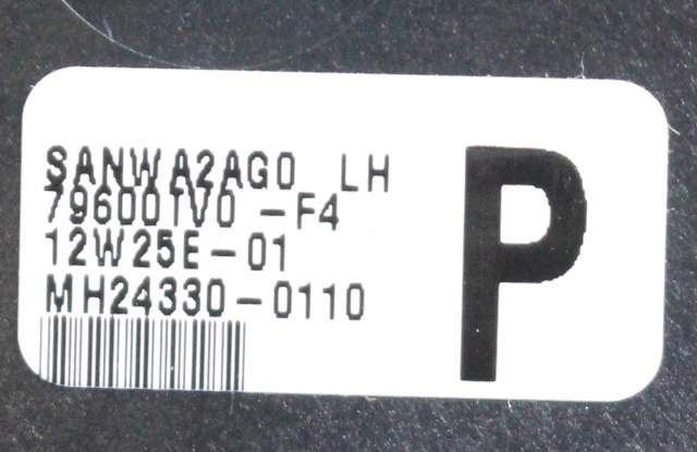 Varmeapparat betjening til Honda Civic 2012-2015 (Type IX, Fase 1) (HONDA|79600-TVO-F4|)