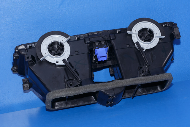 Dashbord friskluftdyse midtkonsoll til VW Golf VII 2012-2017 (Fase 1)