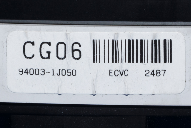 Instrumentpanel til Hyundai i20 2009-2014 (Type I) (VDO|A2C53312148|94003-1J050|)