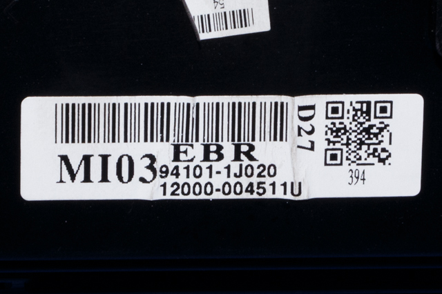 Instrument klokke til Hyundai i20 2009-2014 (Type I)  (HYUNDAI|94101-1J020|)